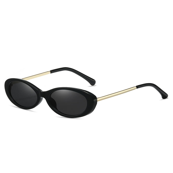 Retro-Inspired Oval Frame Sunglasses Stornfield