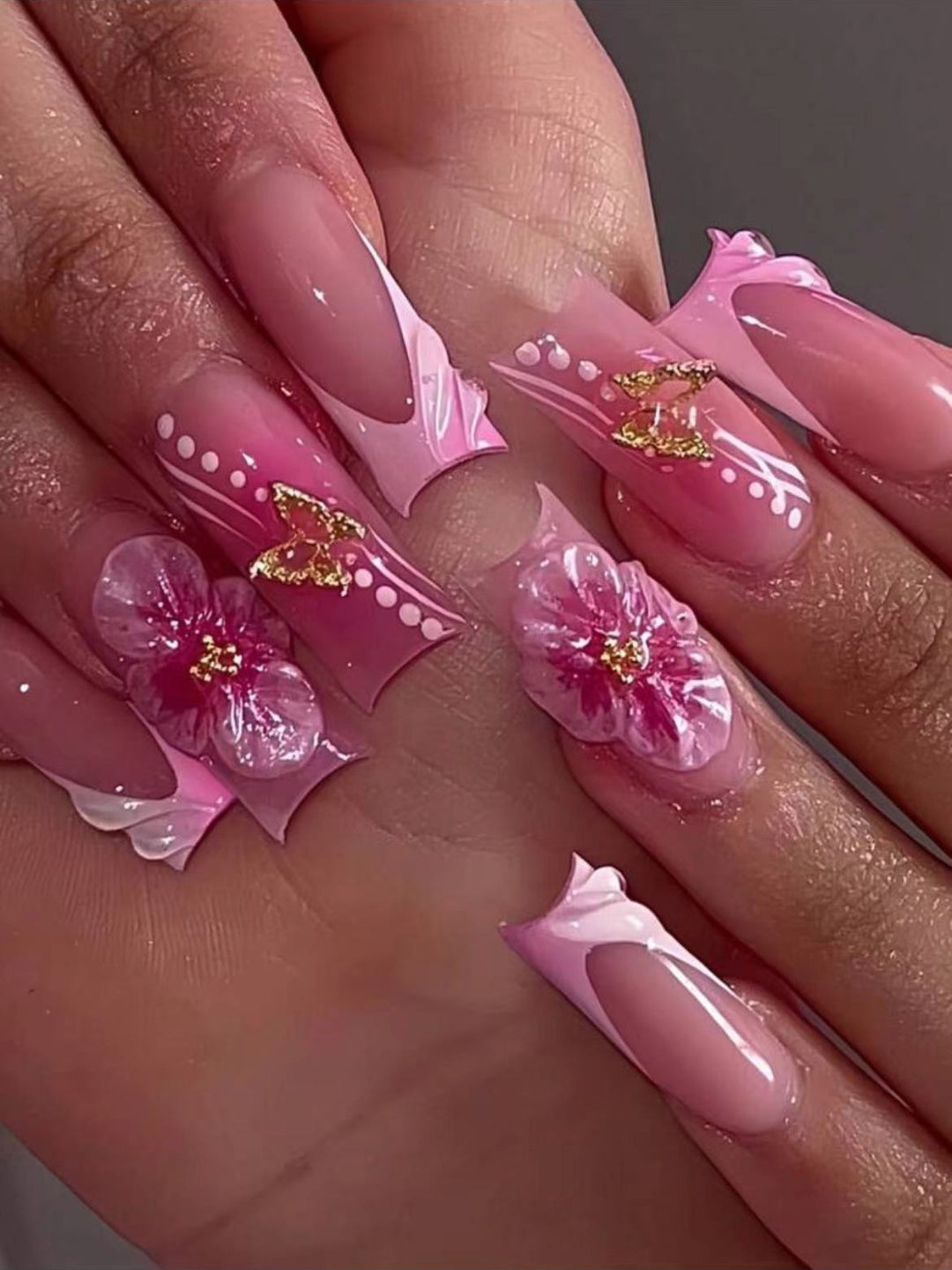 Artistic Floral Nail Enhancements Stornfield 1787977694