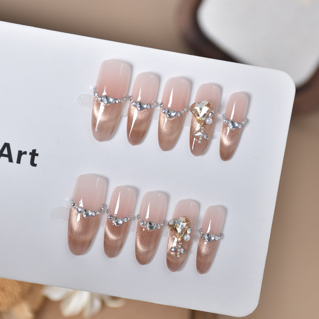 Decorative Animal Print Press-On Nail Set Stornfield