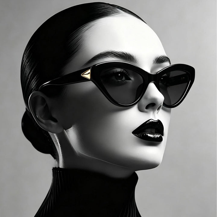 Vintage Cat-Eye Sunglasses with Luxurious Detailing Stornfield