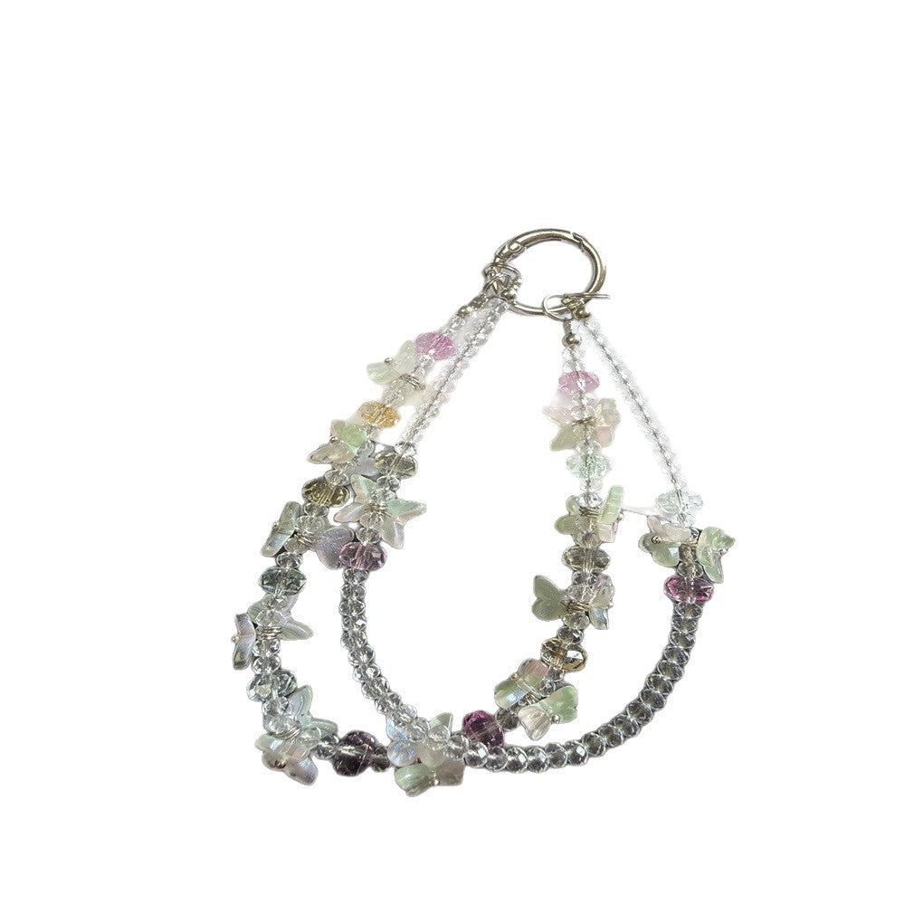 Floral Beaded Keychain Stornfield