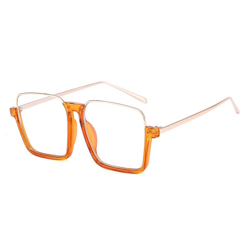 Women's square sunglasses with transparent frame and polarized lenses Stornfield