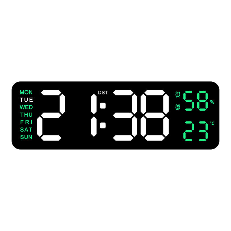 Digital Multifunctional Alarm Clock with Temperature and Hygrometer Display Stornfield