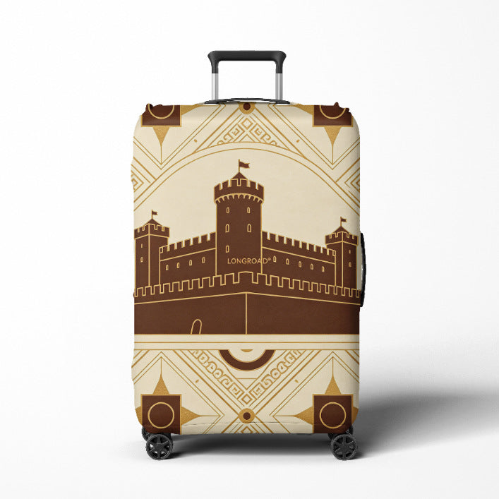 Women's Travel Trolley Stornfield  with elegant baroque pattern