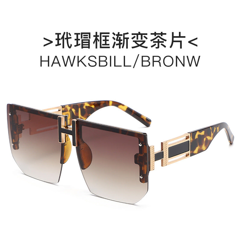Women futuristic square sunglasses Stornfield