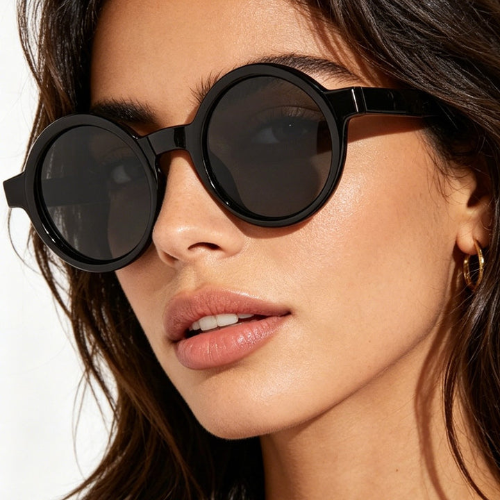 Women's fashionable sunglasses in unique retro frame design Stornfield