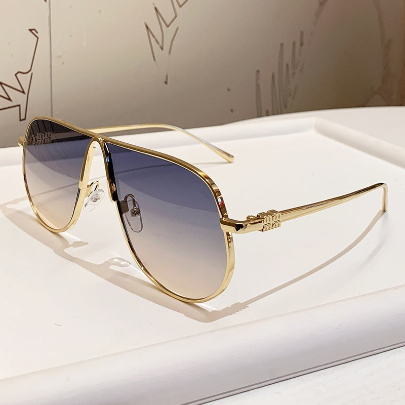 Men's Luxurious Oversized Aviator Sunglasses Stornfield