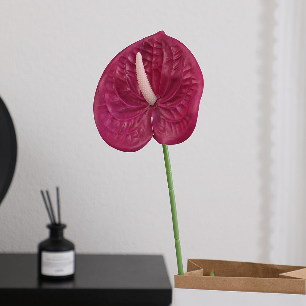 Elegant artificial orchid with delicate flowers