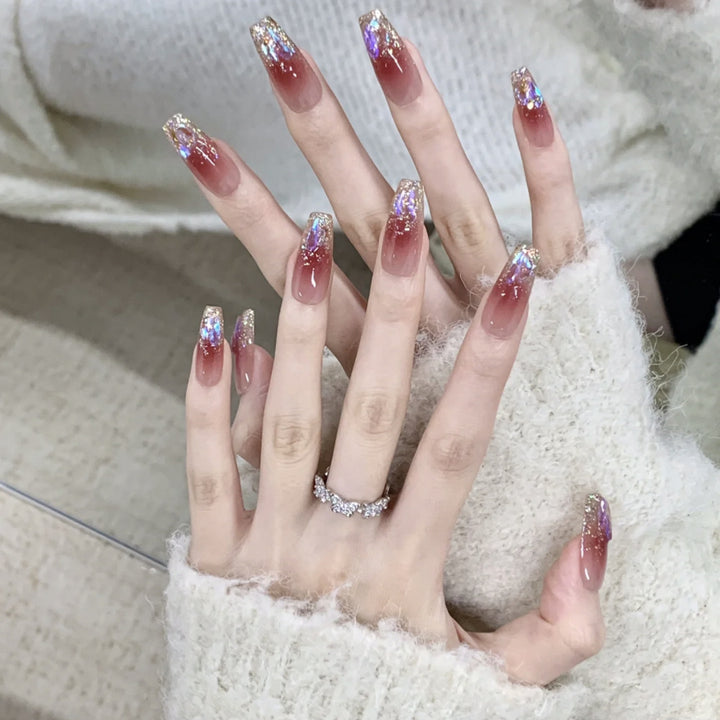 Premium Glittered Nail Tips Stornfield