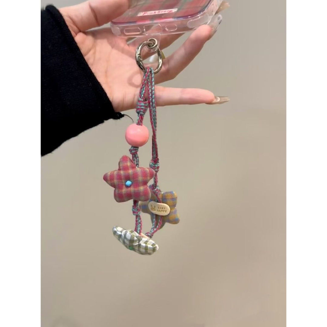 Decorative Flower-Themed Keychain Stornfield