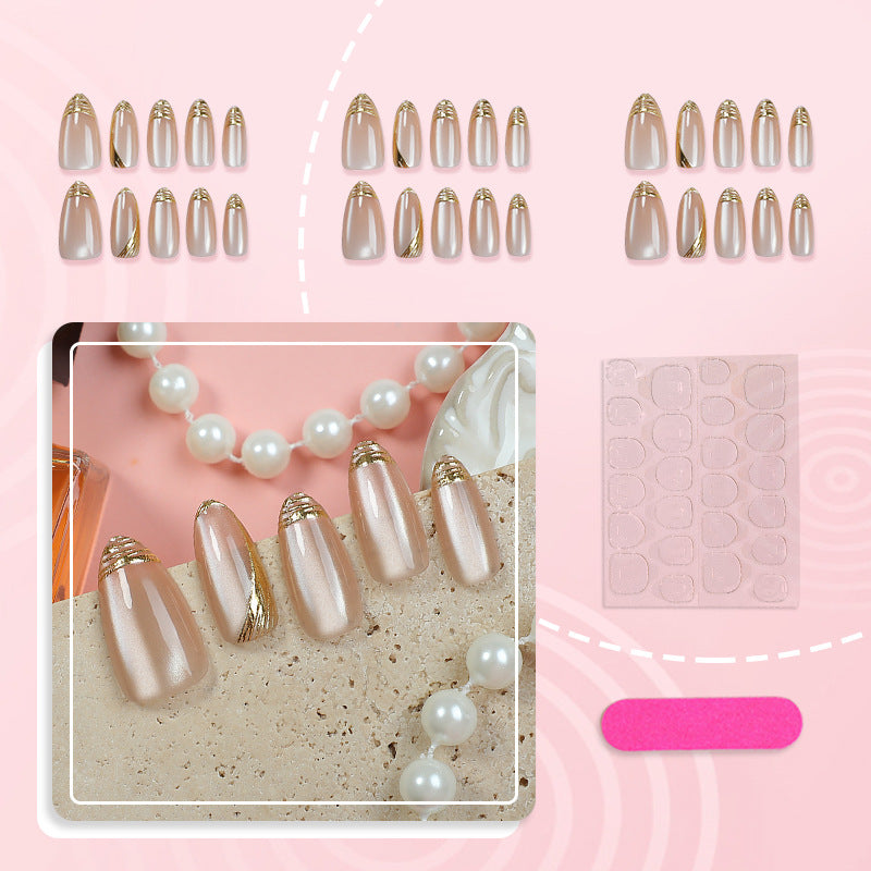 Luxury Artistic Press-On Nail Set