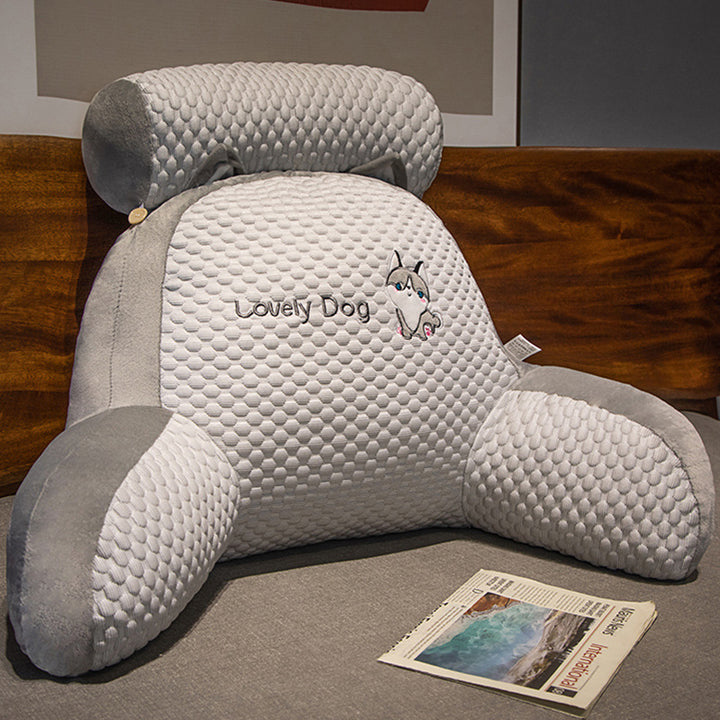 ergonomic backrest cushion in dog design Stornfield