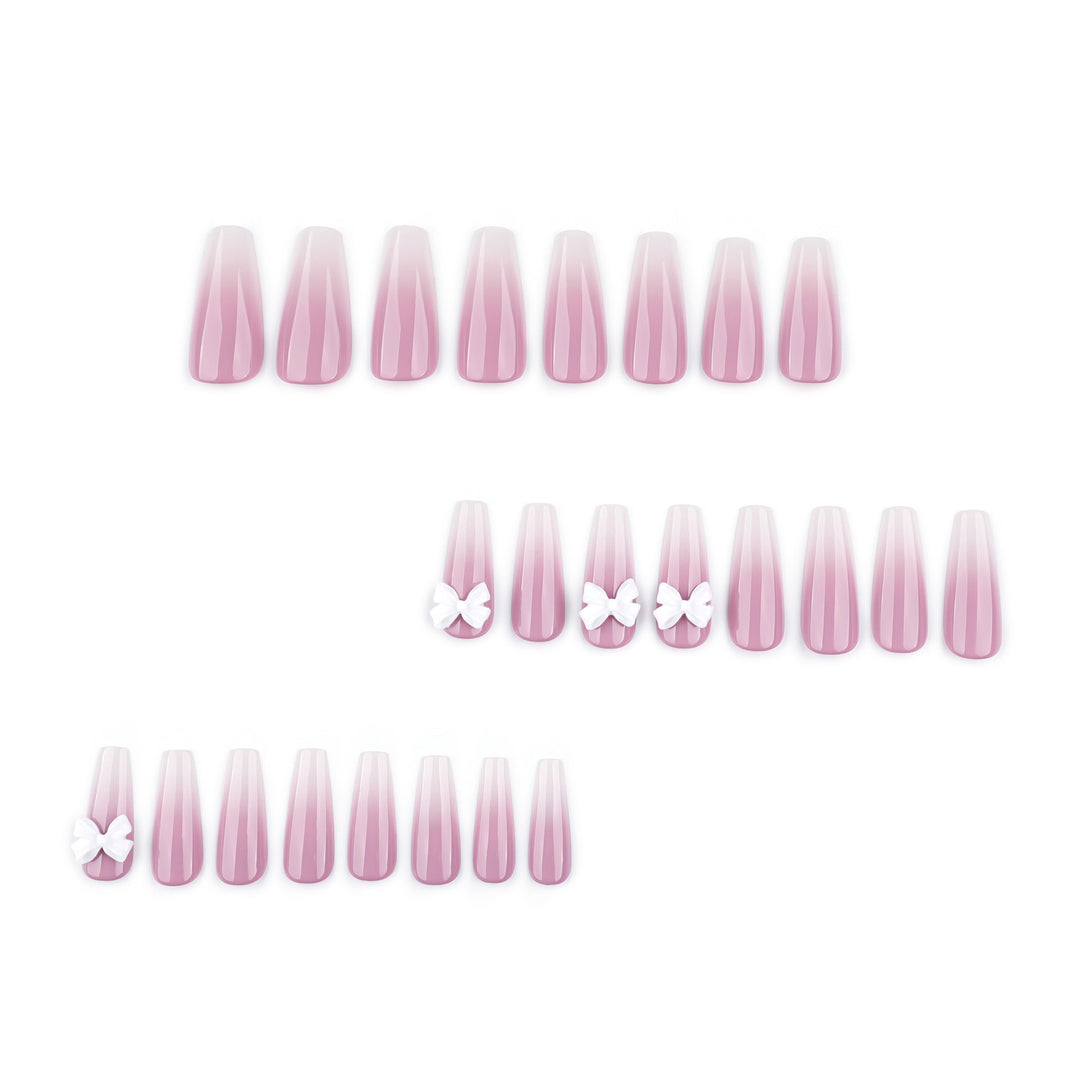 Artful acrylic nails with elegant butterfly design Stornfield