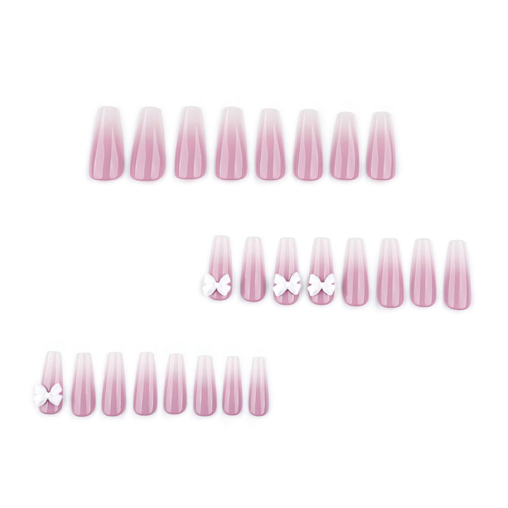 Artful acrylic nails with elegant butterfly design Stornfield