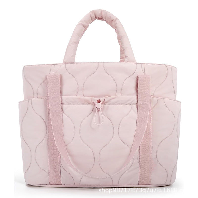 Padded tote bag with practical outer pockets Stornfield