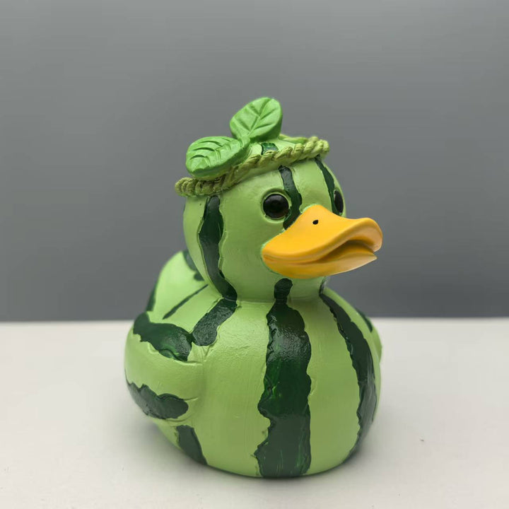 Funny rubber duck with strawberry design Stornfield