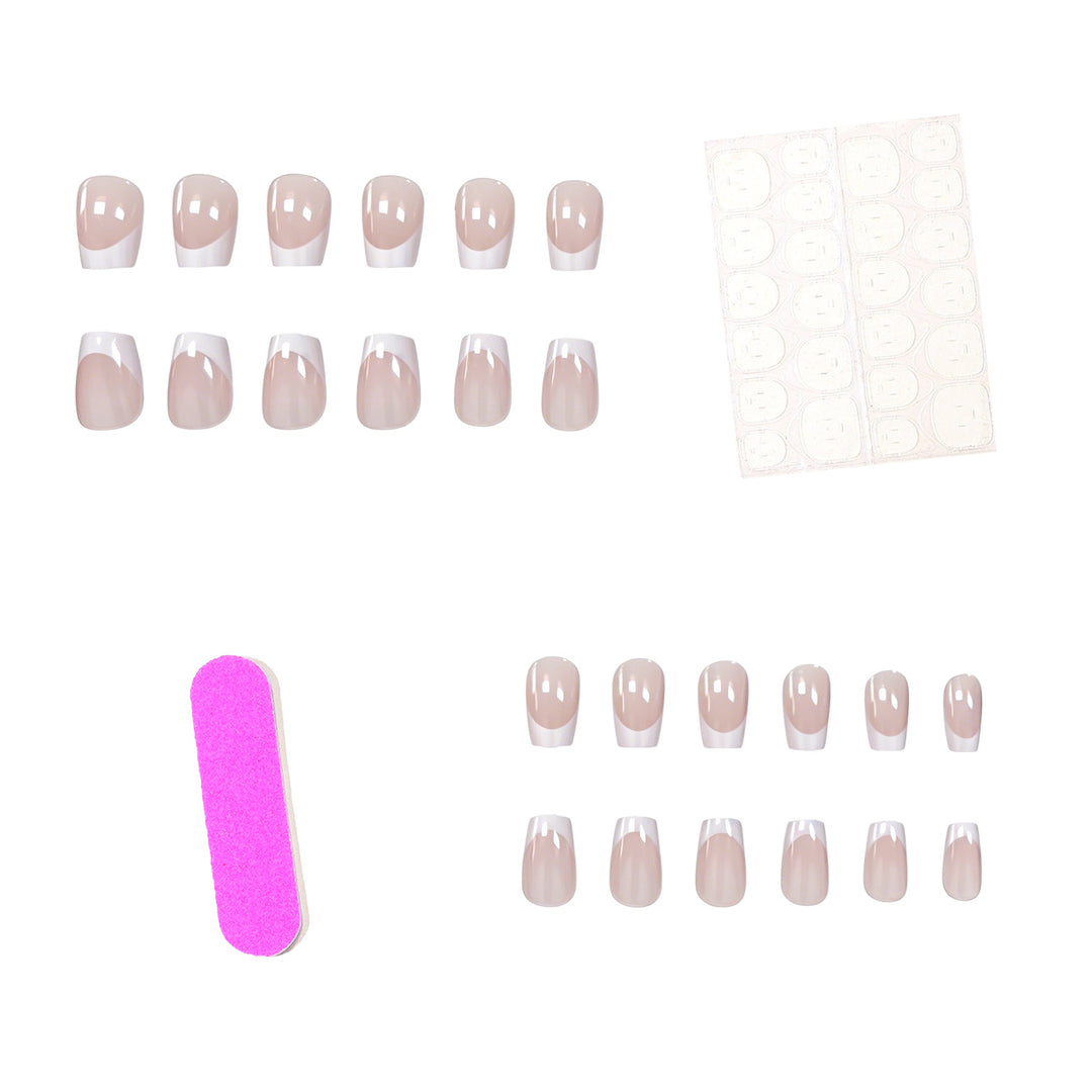 French Tip Acrylic Nail Extensions Stornfield 1789915328
