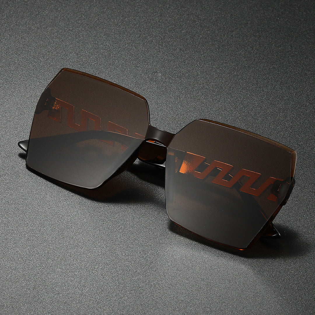 Stylish Geometric Shield Sunglasses Stornfield