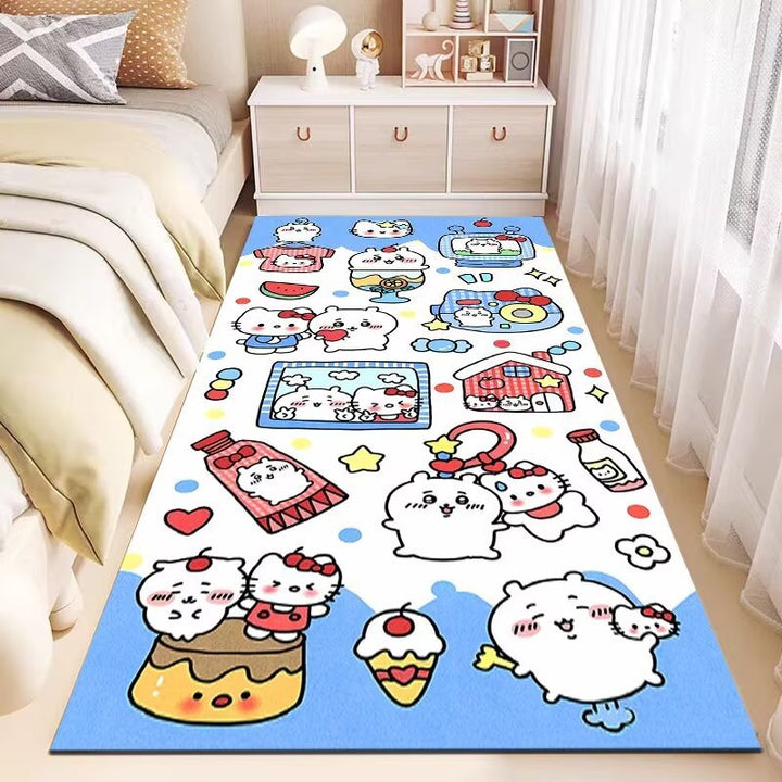 Cute Cartoon-Themed Area Rug