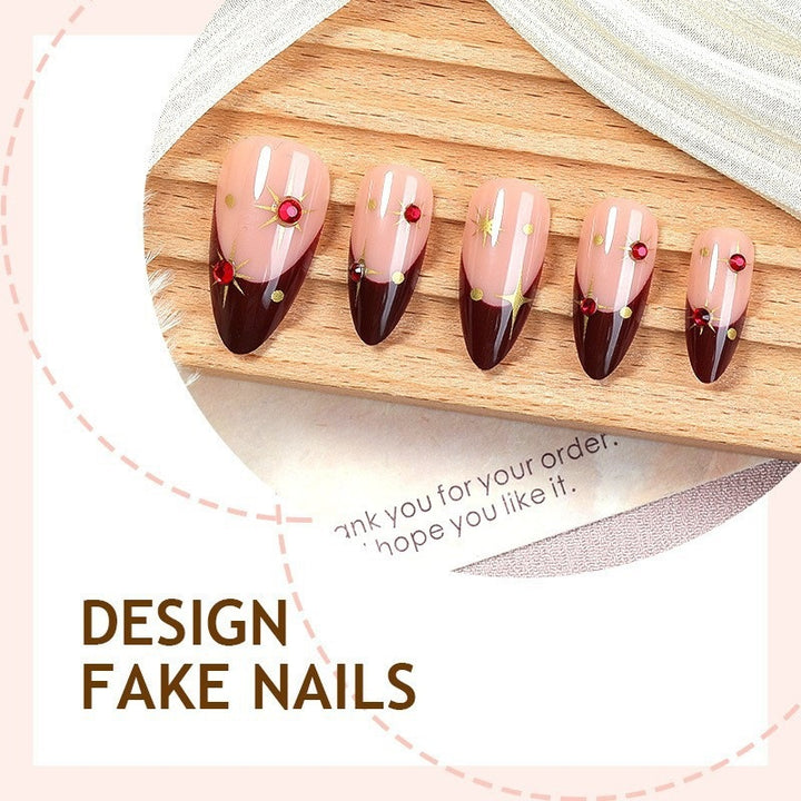 Artificial Nail Set with Glamorous Designs Stornfield