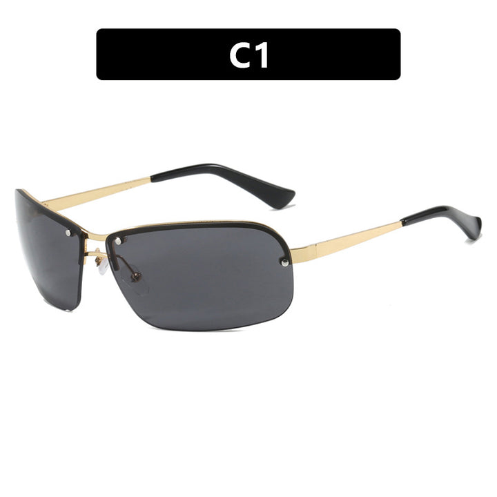 Ladies sunglasses with large, elegant lenses and a modern metal frame Stornfield