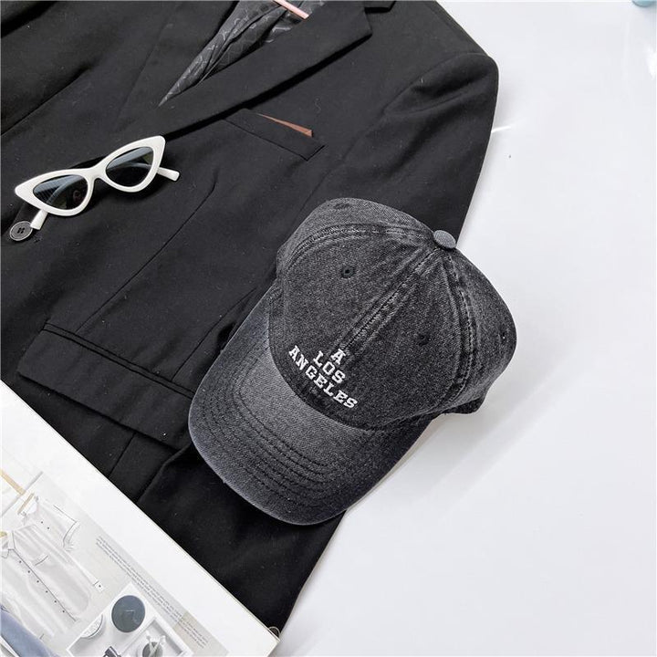 Women's Distressed Vintage Los Angeles Baseball Cap Stornfield