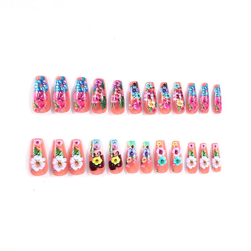 Floral 3D Nail Art Set Stornfield