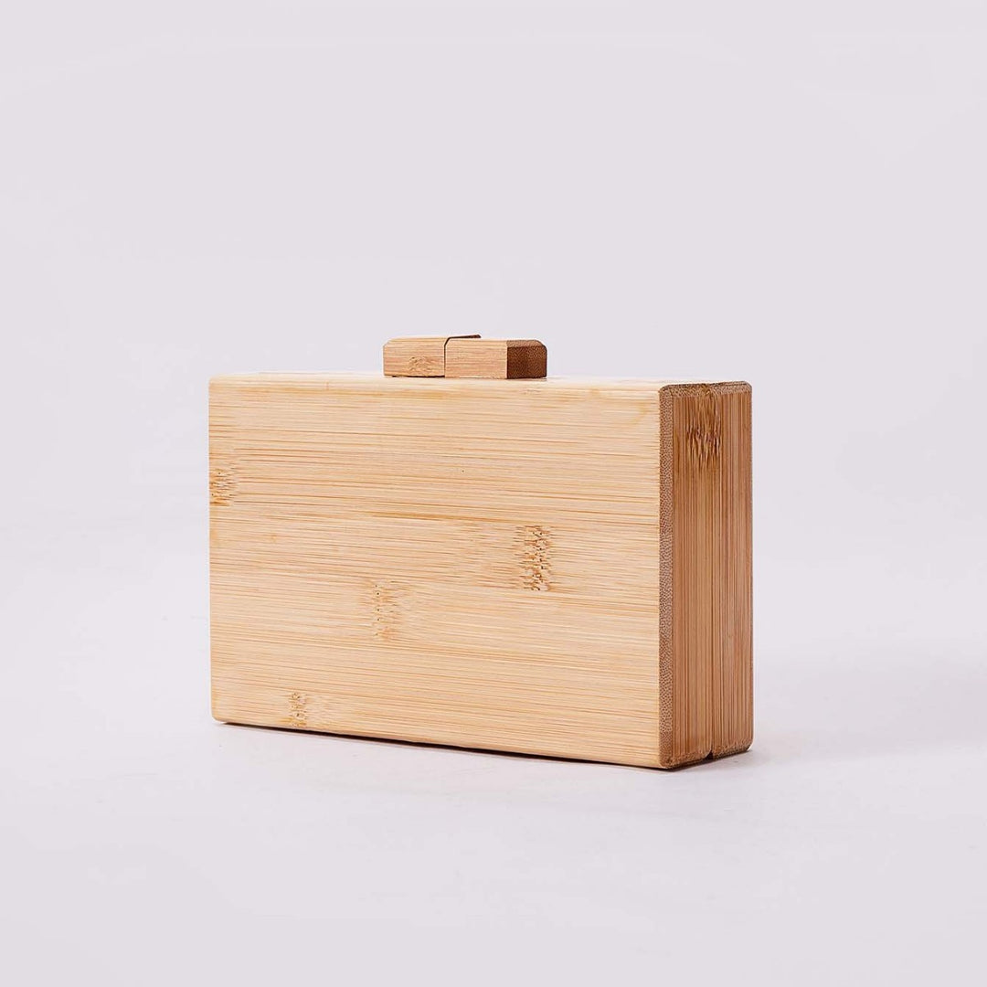 Wooden Box Clutch
