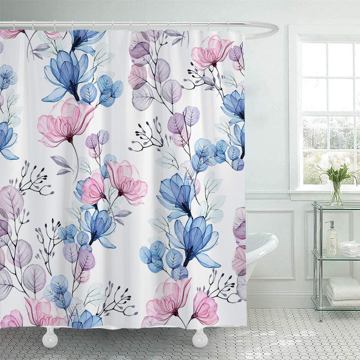 Floral Design Shower Curtain Stornfield