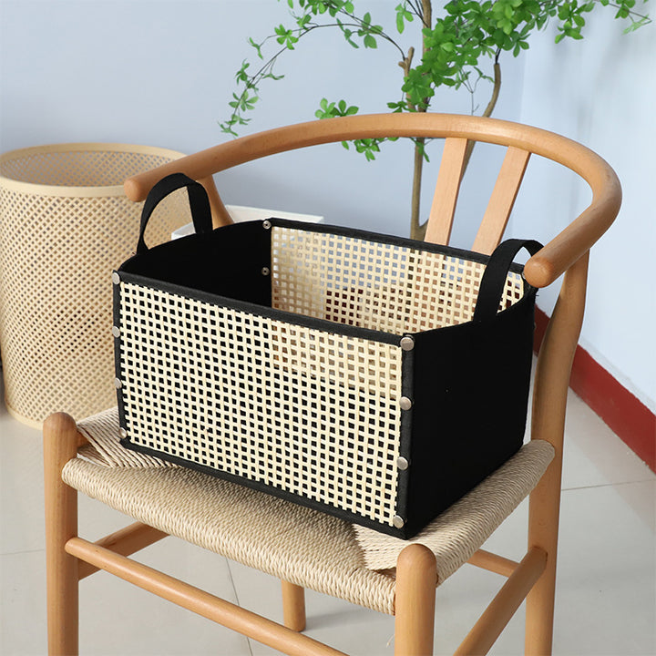 Multifunctional Storage Basket with Handles Stornfield