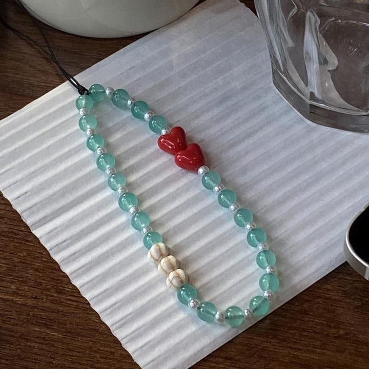 Artistic Beaded Phone Necklace Stornfield