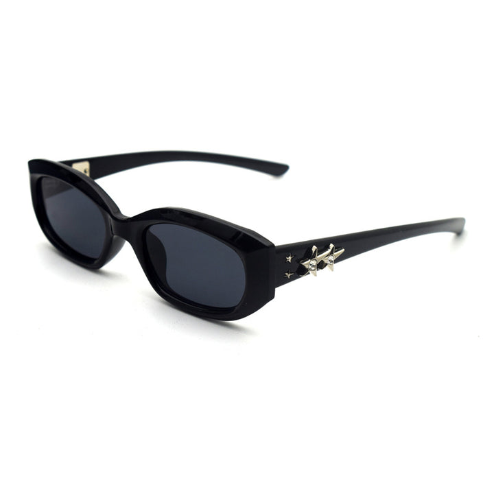 Trendy Cat-Eye Sunglasses with Adorable Teddy Bear Accent Stornfield
