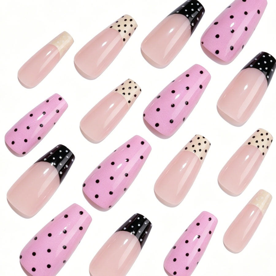 Nail art set with modern color gradients and creative accents Stornfield