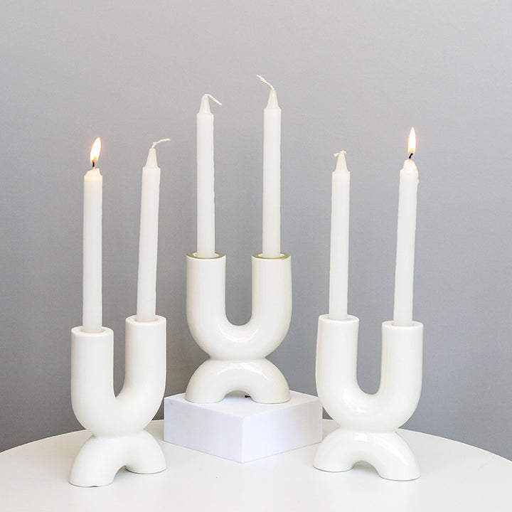 Sculptural Ceramic Candle Holder Stornfeild