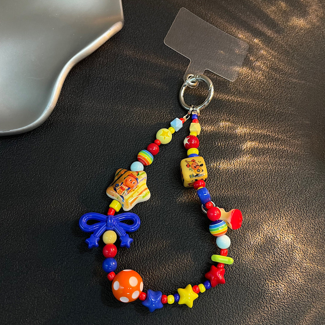 Playful Beaded Keychain Stornfield