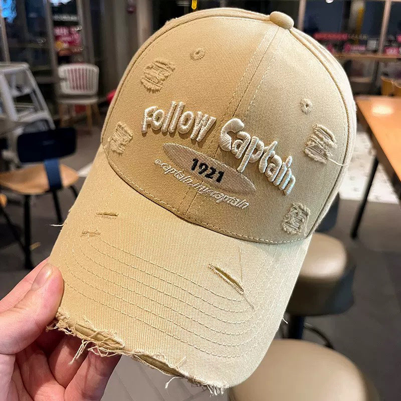 Men's Distressed Graphic Baseball Cap Stornfield 1784270078