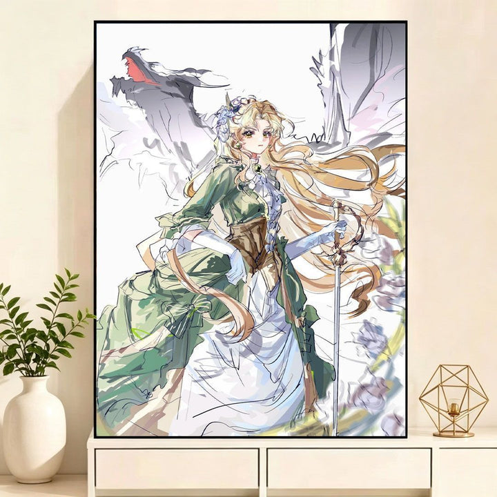 Elegant Enchanted Forest Dress Stornfield