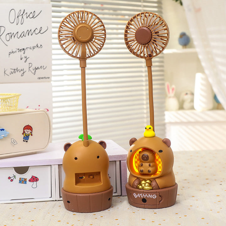 Ladies Stylish Table Fan in Creative Bear Design Stornfield