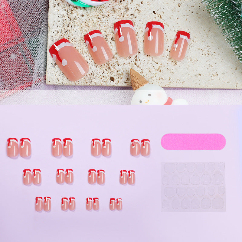 Creative Nail Art Set with Festive Christmas Design Stornfield