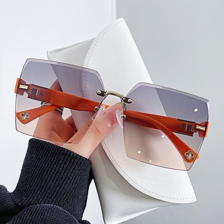 Oversized Geometric Shield Sunglasses Stornfield