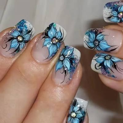 Elegant Long Acrylic Nail Extensions Stornfield