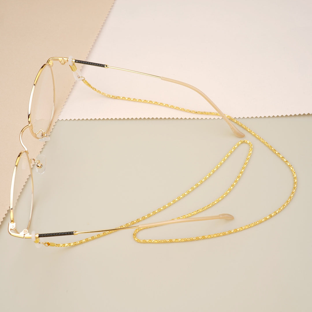 Gold-Plated Twisted Link Eyewear Chain Stornfield