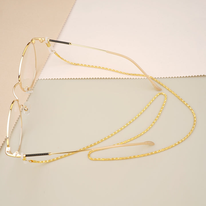 Gold-Plated Twisted Link Eyewear Chain Stornfield