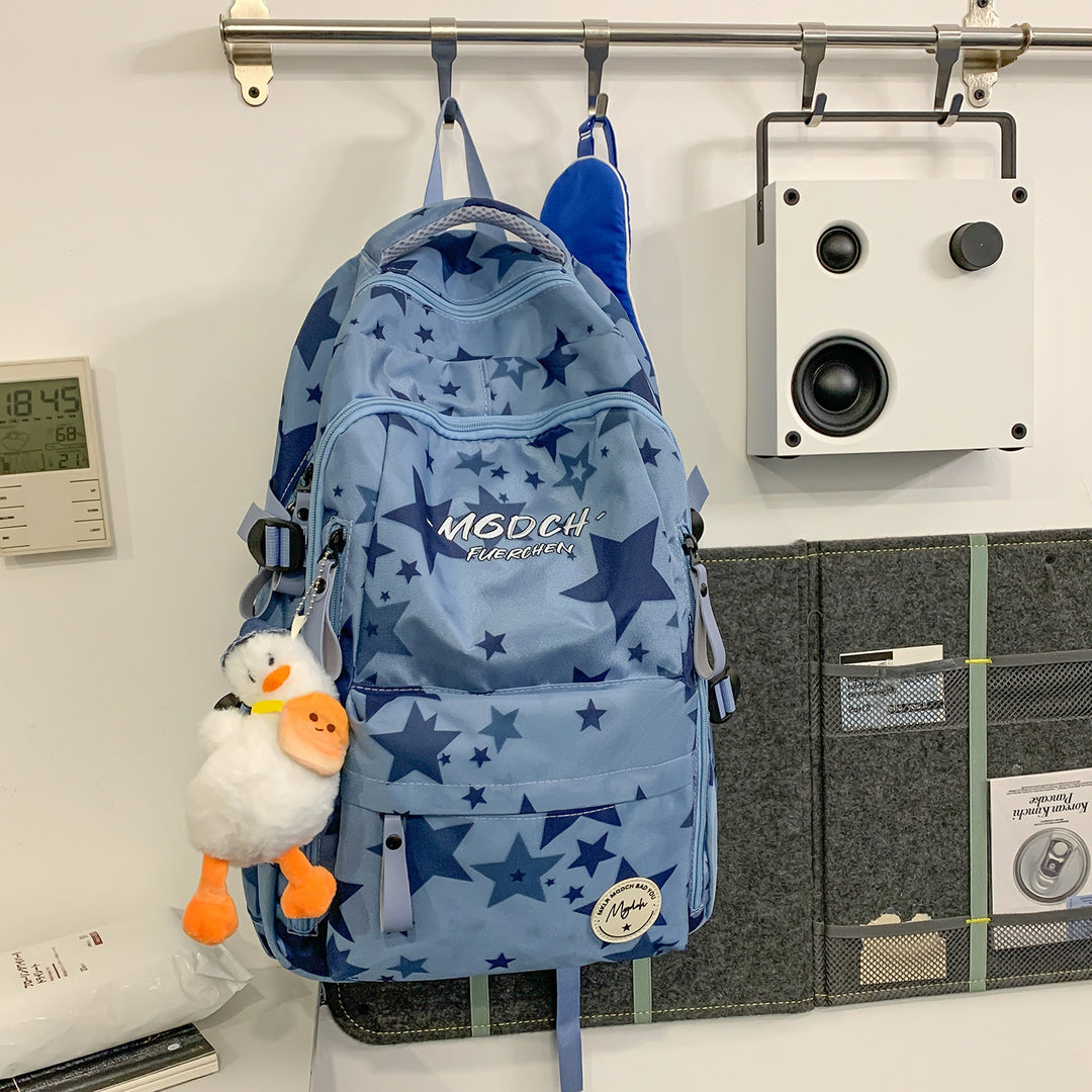 Stylish Star-Patterned Casual Backpack Stornfield 1791205930