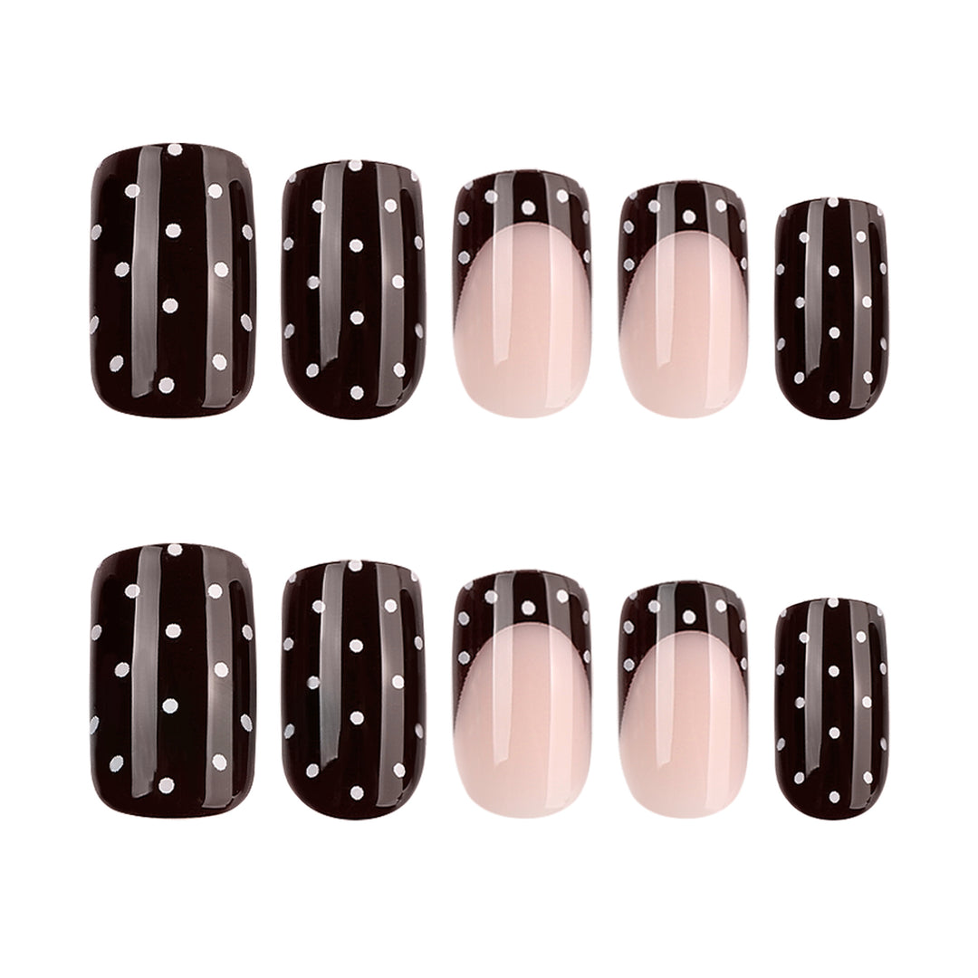 Artful Nail Art with Trendy Dot Design Stornfield
