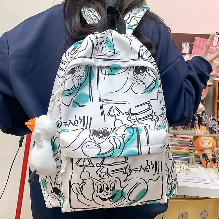 Backpack in Modern Comic Design Stornfield