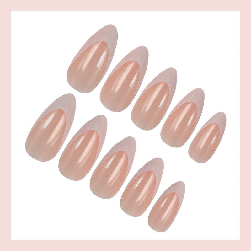 Acrylic nail set with elegant, natural design Stornfield