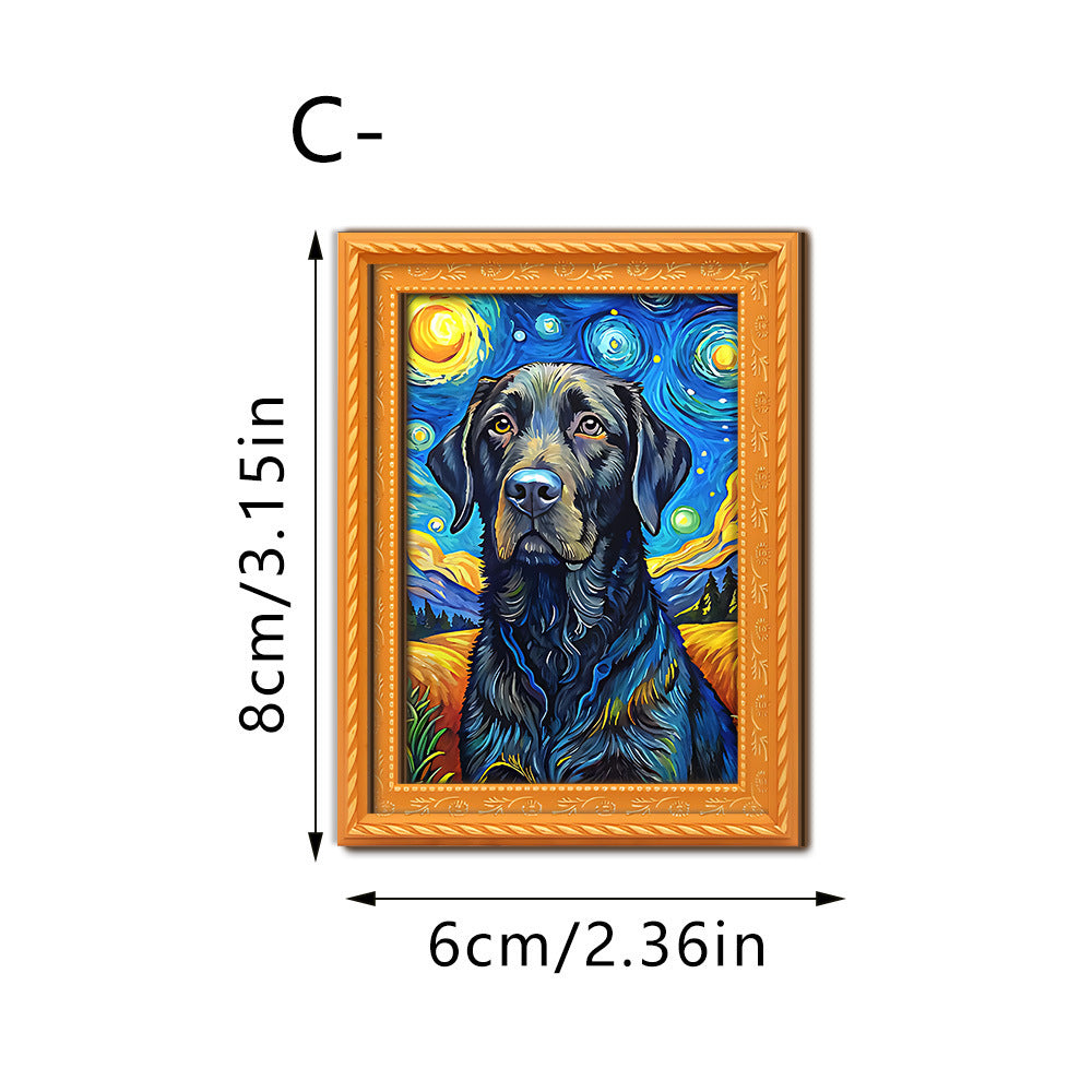 Decorative cat art with futuristic design Stornfield