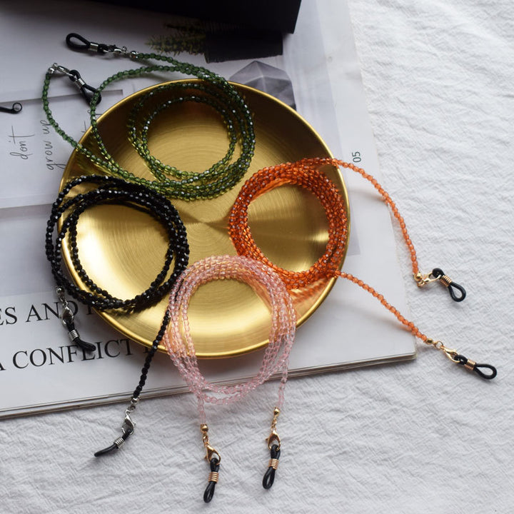 Beaded Eyewear Chain with Adjustable Fasteners Stornfield