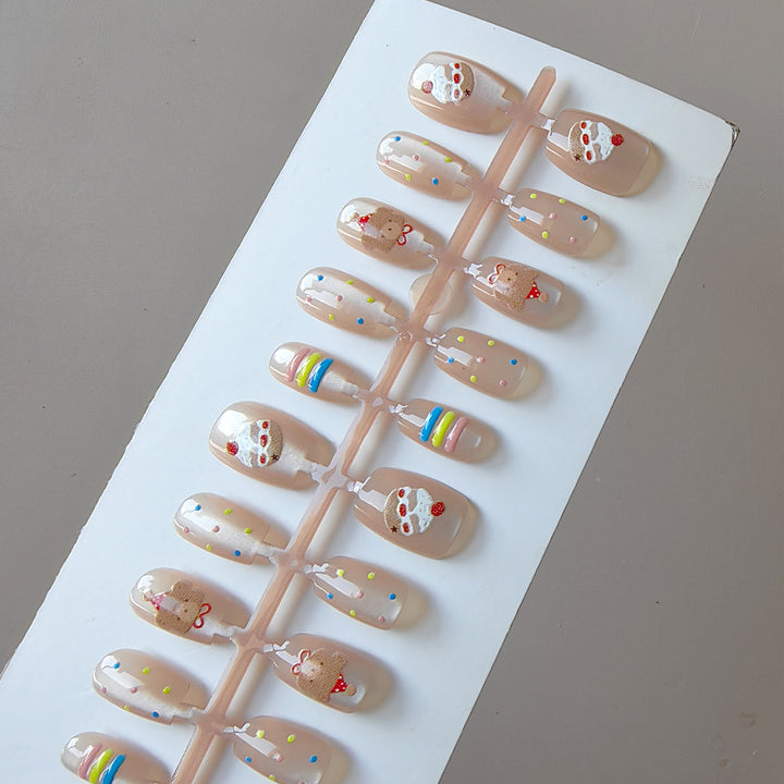 Creative Art Nail Design with Colorful Animal Design Stornfield